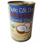 Переработанная мякоть кокосового ореха пастеризованная Кокосовые сливки 400 мл Vietcoco 111297