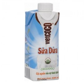 Напиток безалкогольный негазированный пастеризованный BIO Кокосовое молоко 330 мл Vietcoco 111300