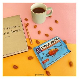 Молочный шоколад с миндалём 100 г CHIKALAB 111333