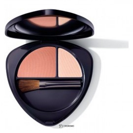 Румяна для лица двойные 01 нежный абрикос Blush Duo 01 soft apricot 5,7 г Dr. Hauschka 111714