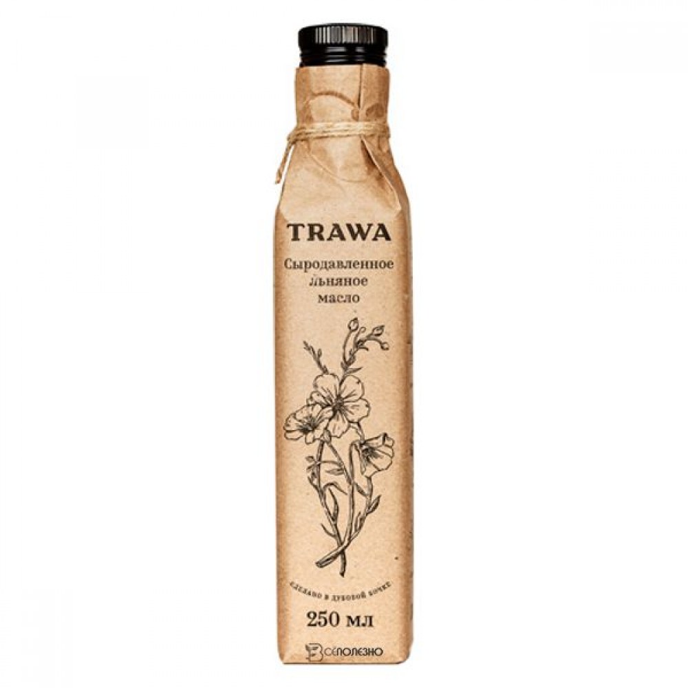 Масло льняное 250 мл Trawa 111863