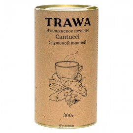 Печенье итальянское Кантуччи с сушёной вишней 300 г Trawa 111869
