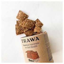 Крекеры льняные от Get Health 60 г Trawa 111877