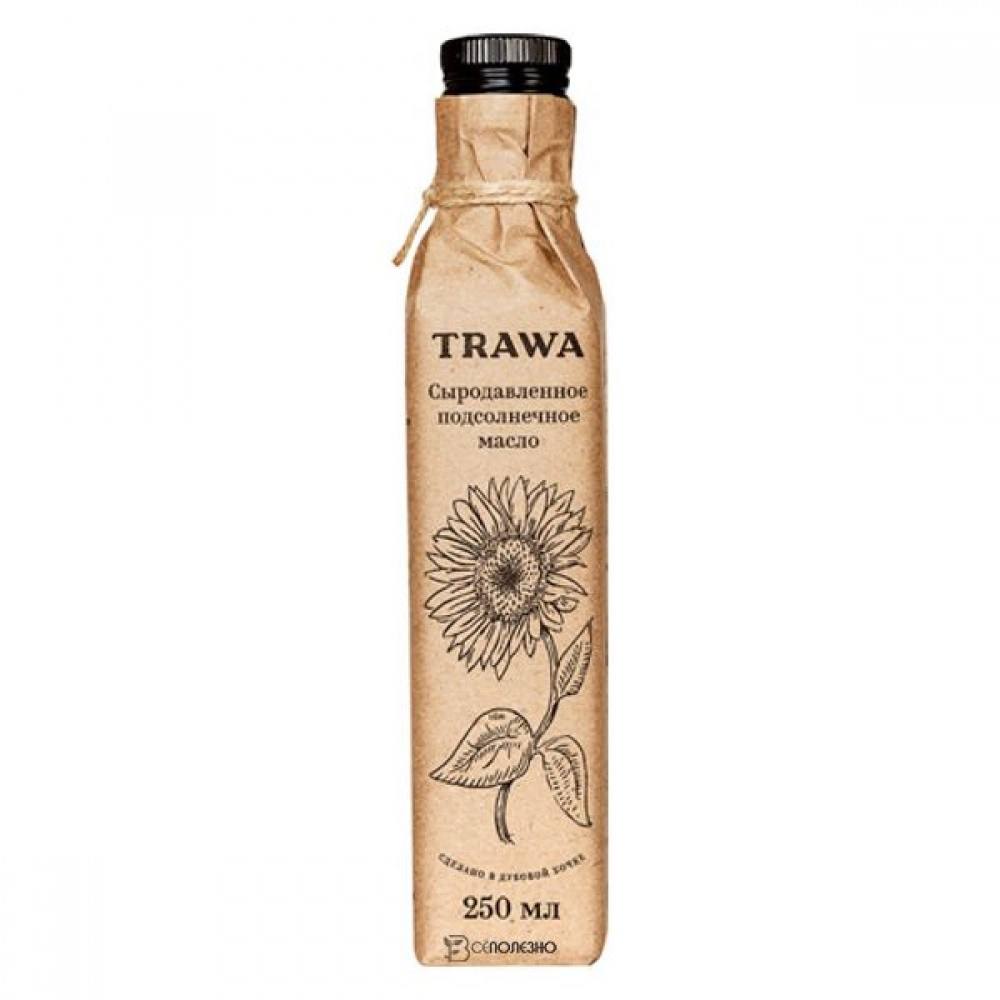 Масло подсолнечное 250 мл Trawa 111878