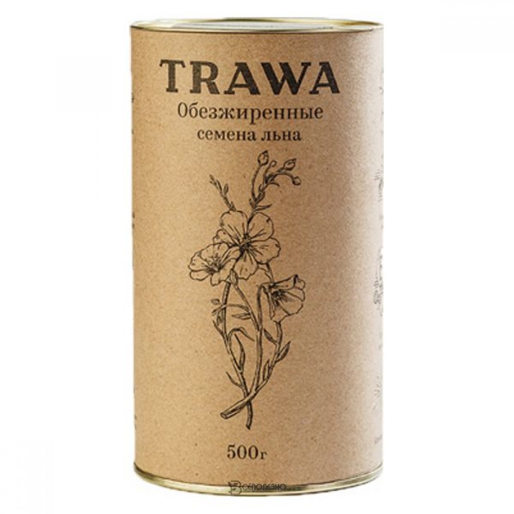 Семена льна обезжиренные 500 г Trawa 111879