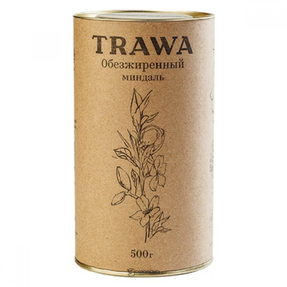 Миндаль обезжиренный 500 г Trawa 111881