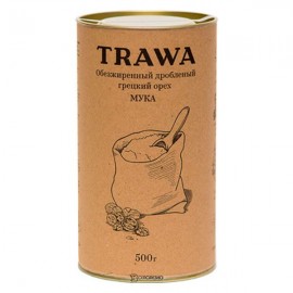 Мука из обезжиренного грецкого ореха 500 г Trawa 111883