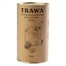 Мука из обезжиренного кедрового ореха 500 г Trawa 111886