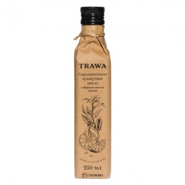 Масло кунжутное с эфирным маслом лимона сыродавленное 250 мл Trawa 111897