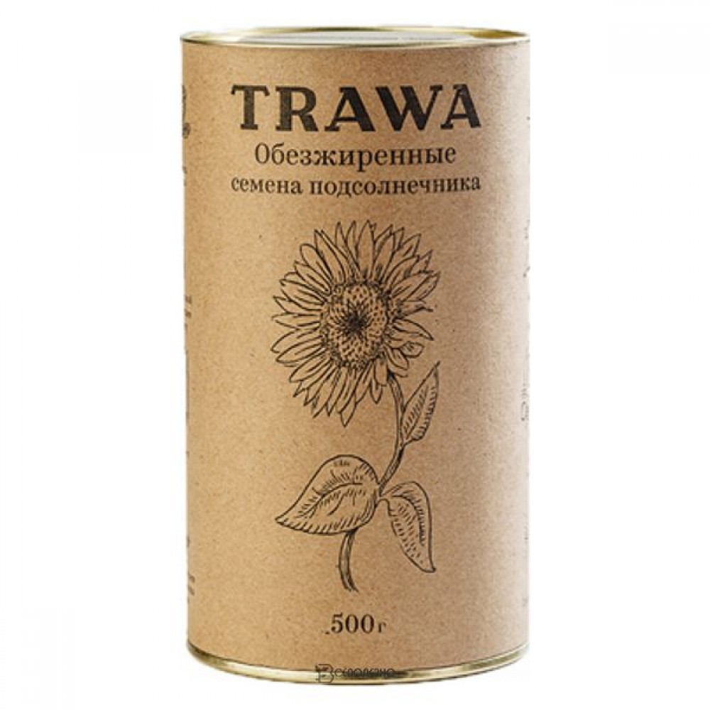 Семена подсолнечника обезжиренные 500 г Trawa 111898