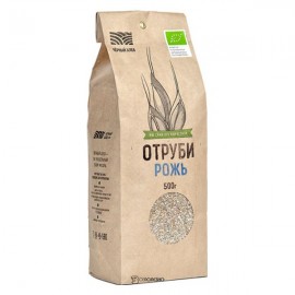 Отруби ржаные био 500 г Чёрный хлеб 111939