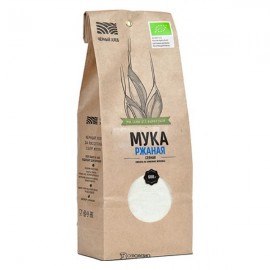 Мука ржаная сеяная био 500 г Чёрный хлеб 111950
