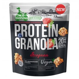 Гранола протеиновая Ягодная 280 г BIONOVA 111983