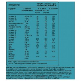 Мультивитамины и минералы 60 капс CHIKALAB 111999