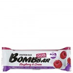 Батончик DUO Малиновый крем со сливками 60 г BOMBBAR 112004