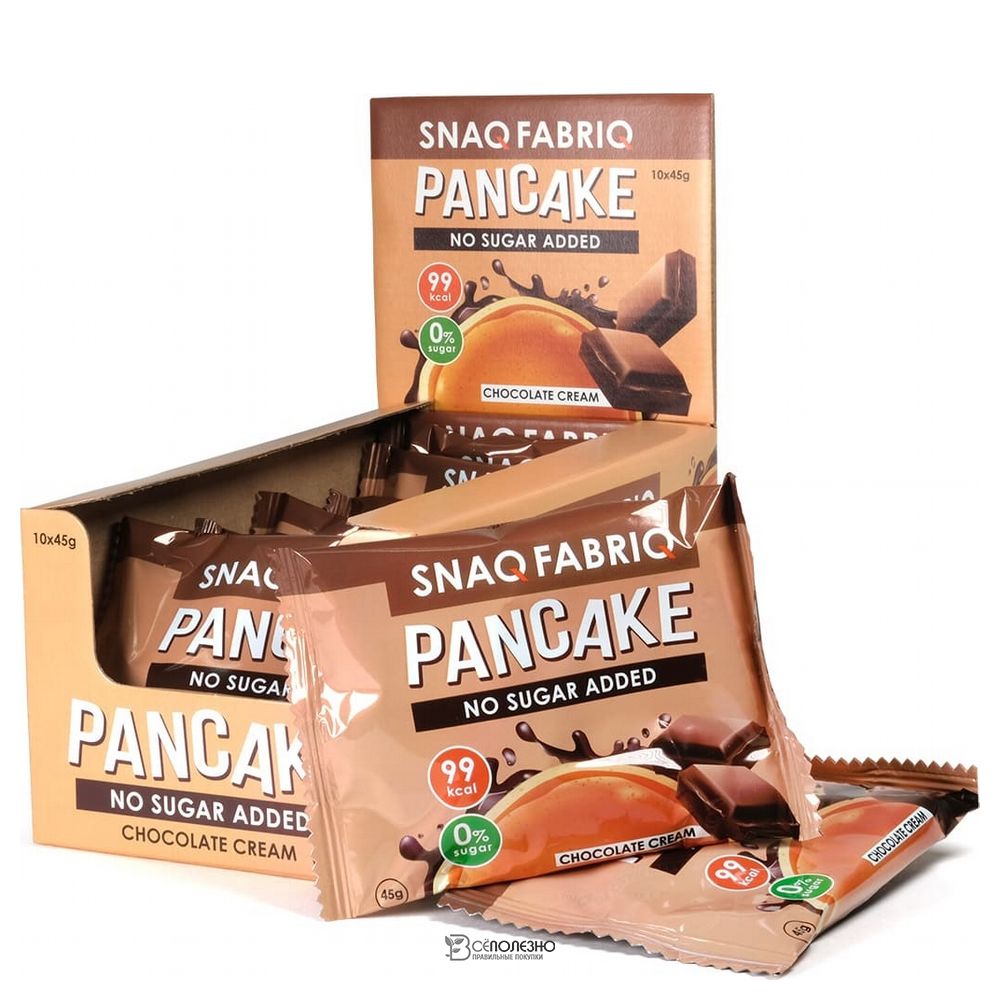 Панкейк с начинкой Нежный шоколад 45 г SNAQ FABRIQ 112005