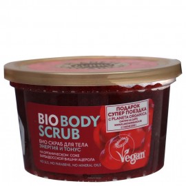 Био скраб для тела Энергия и Тонус ацерола 350 мл PLANETA ORGANICA 112024
