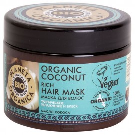 Маска для волос Organic coconut густая 300 мл PLANETA ORGANICA 112028