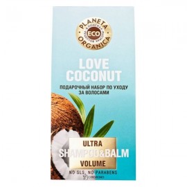 Набор подарочный Love coconut по уходу за волосами 400 мл PLANETA ORGANICA 112029