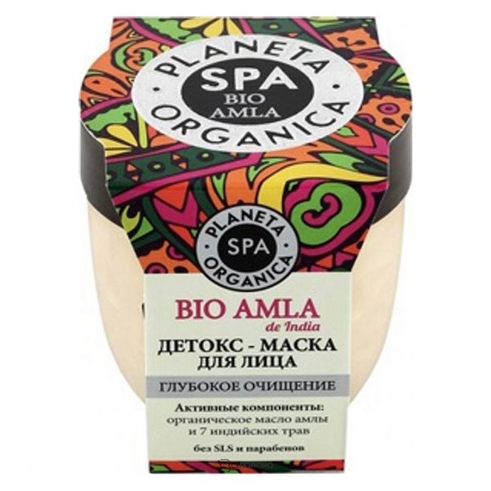 Детокс-маска Индийские травы 50 мл PLANETA ORGANICA 112067