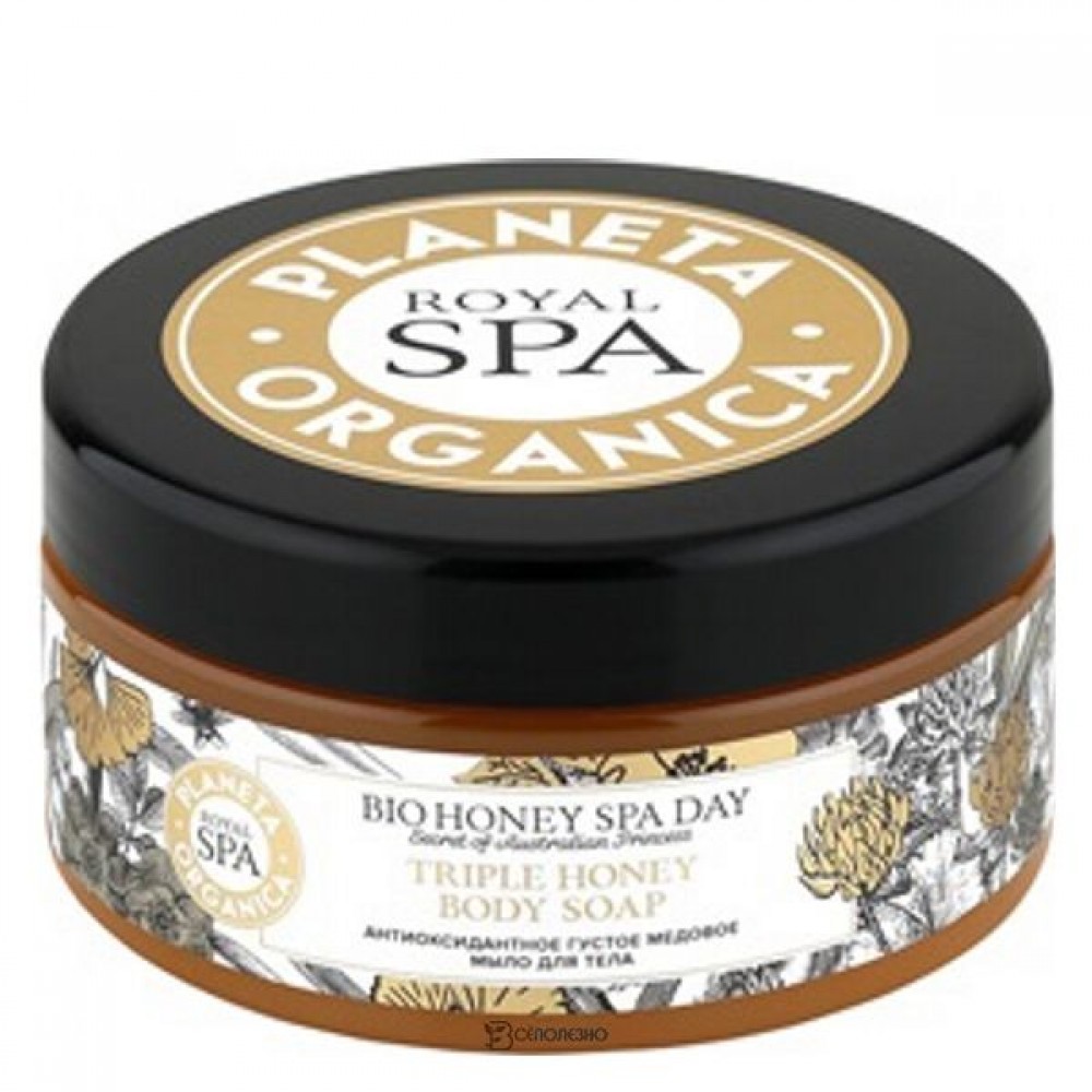 Мыло медовое для тела Антиоксидантное густое 300 мл PLANETA ORGANICA 112079