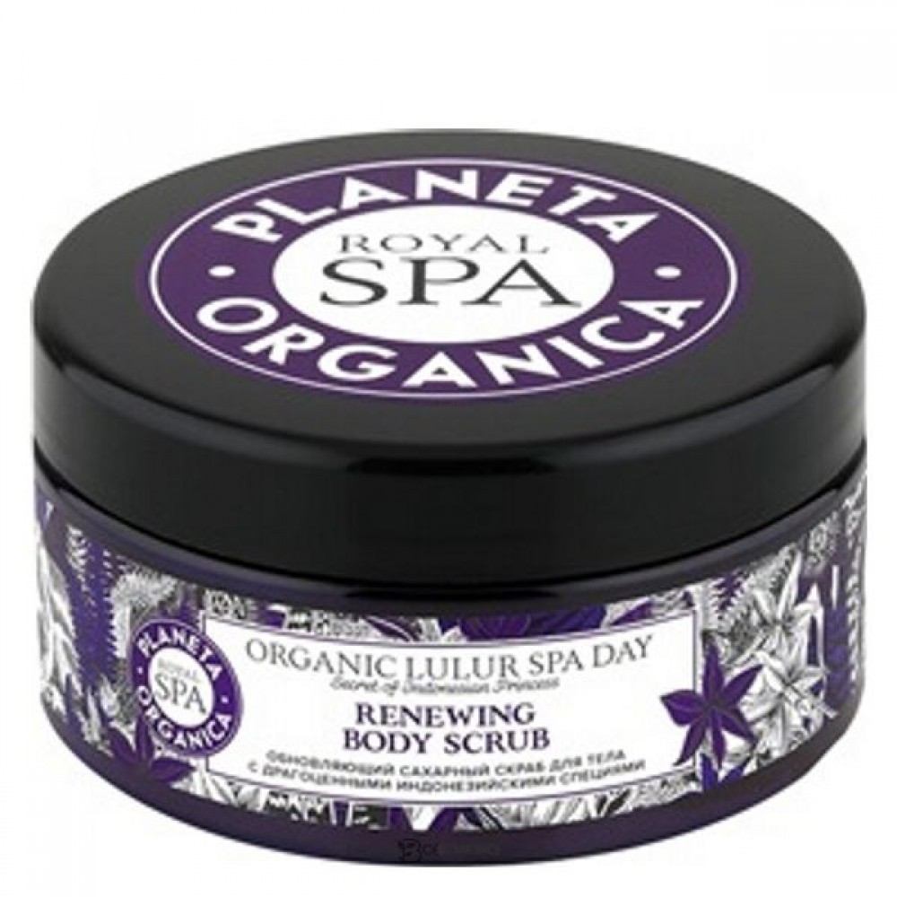 Скраб сахарный для тела Обновляющий с драгоценными индонезийскими специями 380 мл PLANETA ORGANICA 112087