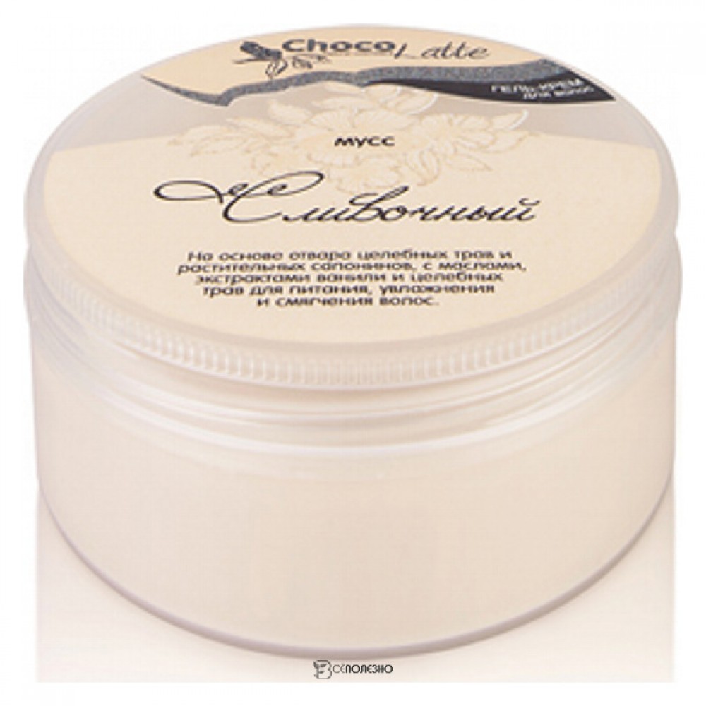 Гель-крем для мытья волос Мусс Сливочный с молоком ChocoLatte 75 мл 112221