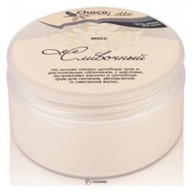 Гель-крем для мытья волос Мусс Сливочный с молоком ChocoLatte 75 мл 112221