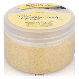 Скраб для тела Скрабби Цитрус-микс с маслами лимона и грейпфрута мыльный ChocoLatte 200 мл 112374