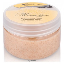 Скраб для тела Скрабби Манго-крим с соком и экстрактом манго мыльный ChocoLatte 200 мл 112426