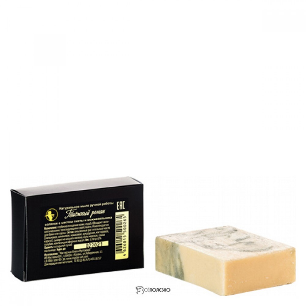 Мыло Таежный роман Мастерская Олеси Мустаевой 100 г 112527