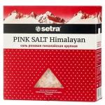 Соль розовая гималайская крупная 500 г SETRA 112845