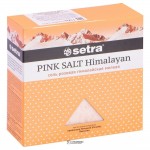 Соль розовая гималайская мелкая 500 г SETRA 112846