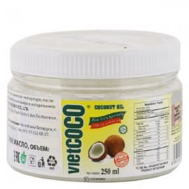 Масло кокосовое рафинированное ПЭТ 250 мл Vietcoco 112872