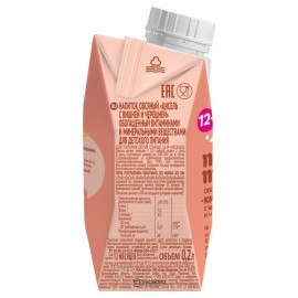 Кисель с вишней и черешней 200 мл NEMOLOKO 112892