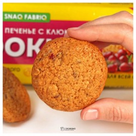 Овсяное печенье Печенье овсяное с клюквой 180 г SNAQFABRIQ 113076