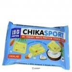 ChikaSport Шоколад белый с миндалем и кокосовыми чипсами 100 г CHIKALAB 113114