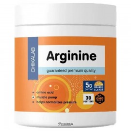 Аргинин со вкусом Апельсина 150 г CHIKALAB 113154