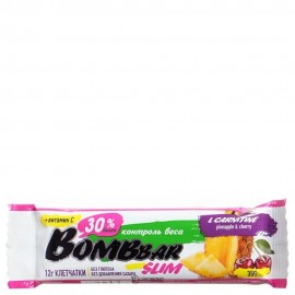 SLIM батончик L-CARNITINE АНАНАС И ВИШНЯ 35 г BOMBBAR 113193