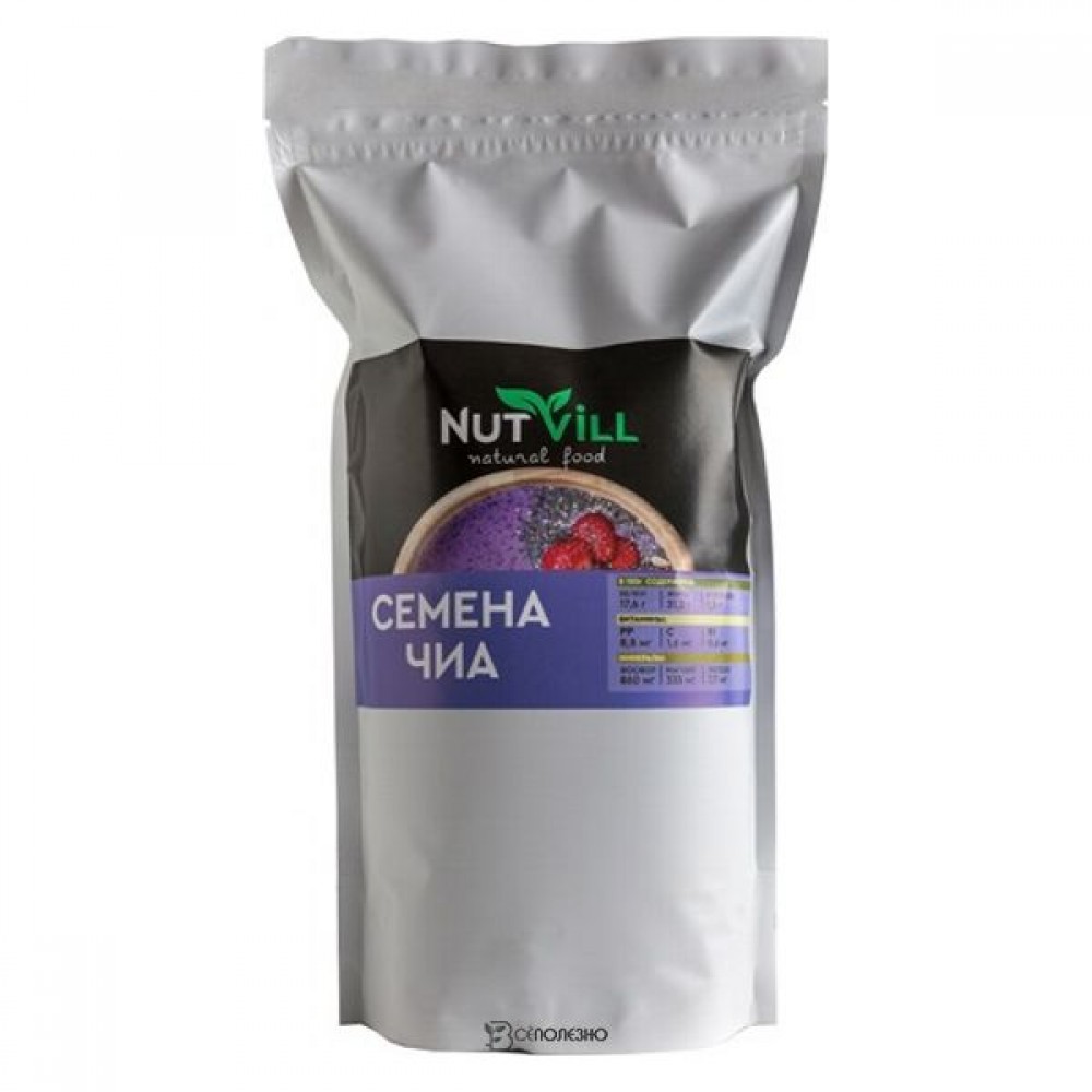 Семена чиа 1000 г NUT VILL 113246