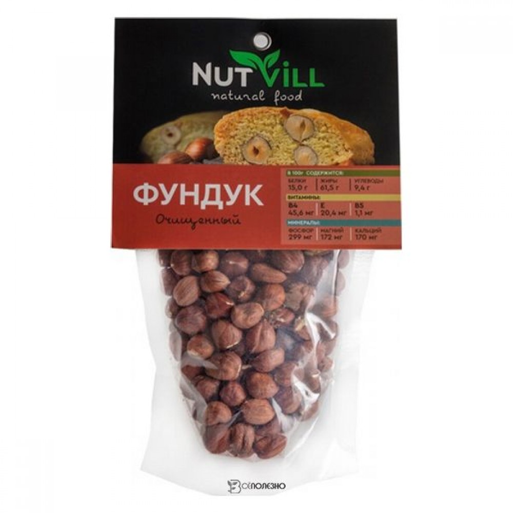 Ядра фундука 130 г NUT VILL 113251
