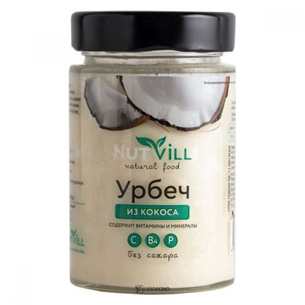 Урбеч Кокос 180 г NUT VILL 113263
