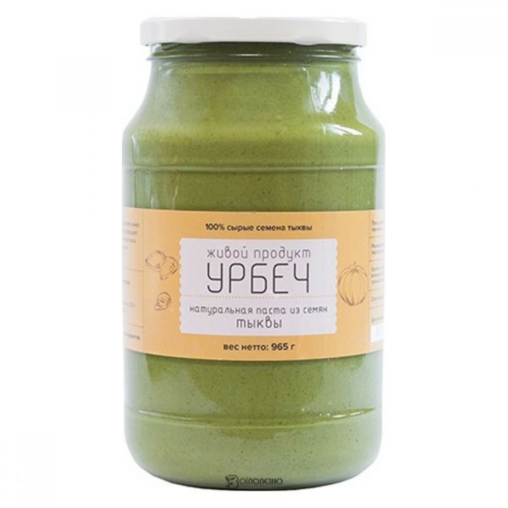 Урбеч из семян тыквы 965 г ЖИВОЙ ПРОДУКТ 113285