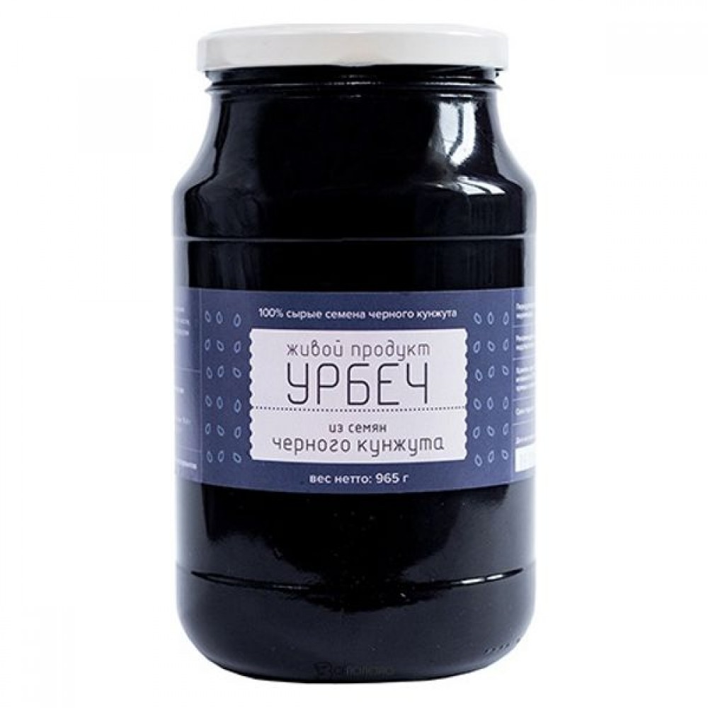 Урбеч из семян чёрного кунжута 965 г ЖИВОЙ ПРОДУКТ 113289