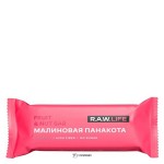 Батончик орехово-фруктовый Малиновая панакота 47 г RAW LIFE 113352