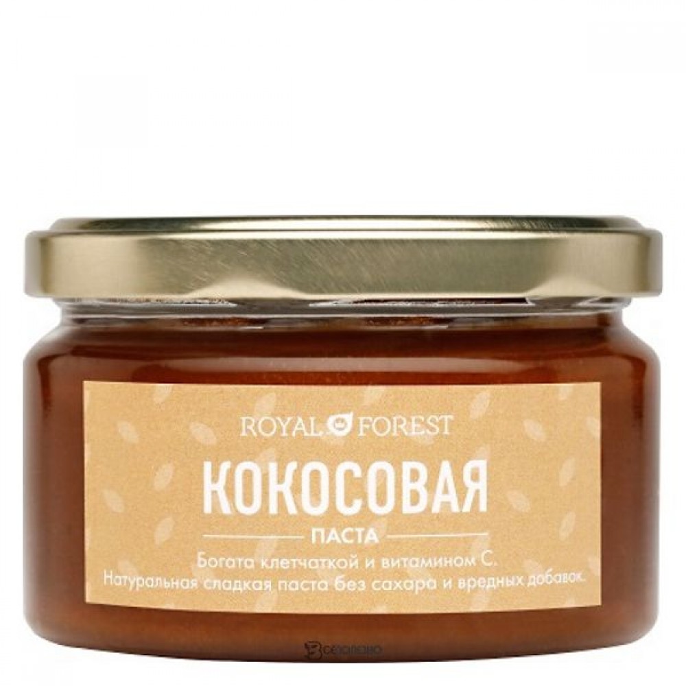 Паста кокосовая 200 г ROYAL FOREST 113366