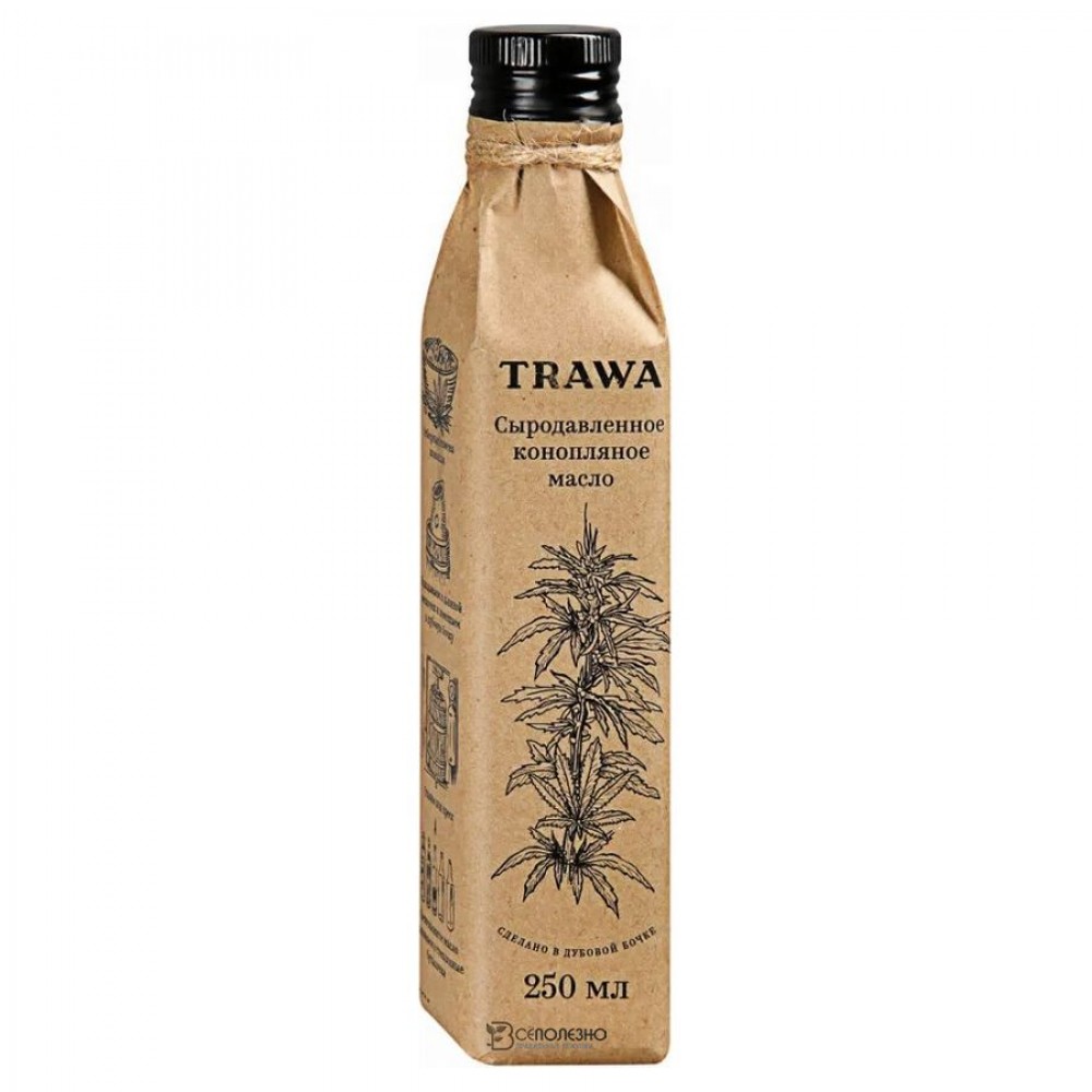 Масло конопляное 250 мл TRAWA 113405
