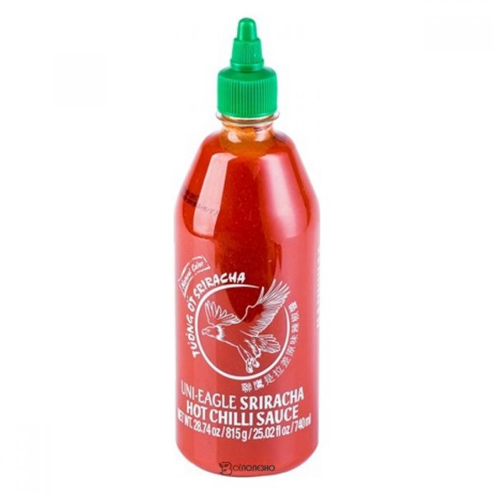 Соус Шрирача перца чили 56% Uni-Eagle 815 мл AROY-D 113409