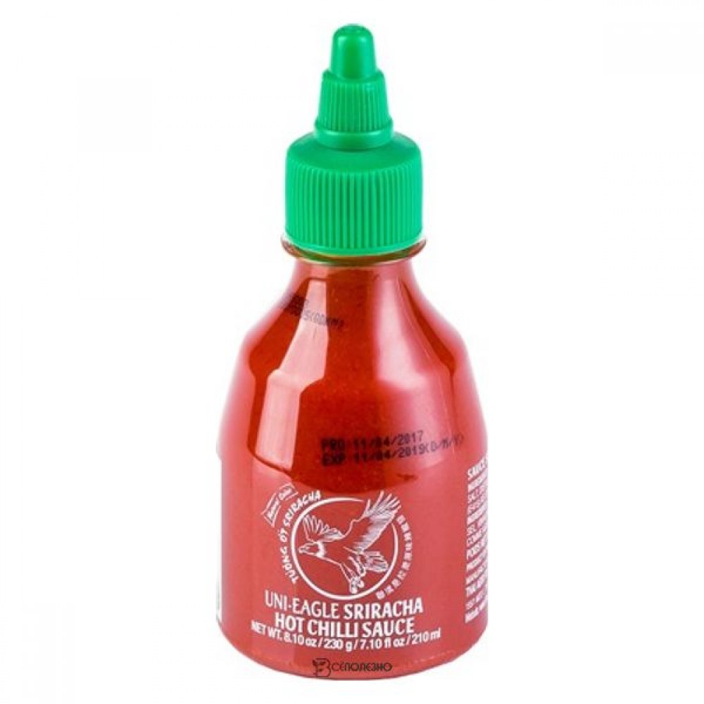 Соус Шрирача перца чили 56% Uni-Eagle 230 мл AROY-D 113411