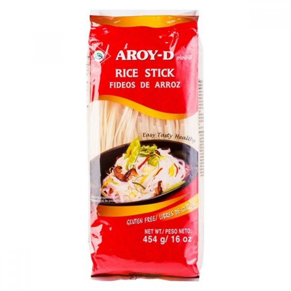 Рисовая лапша ширина 3 мм 454 г AROY-D 113415